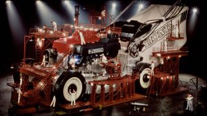 A nine part photo-composite on film